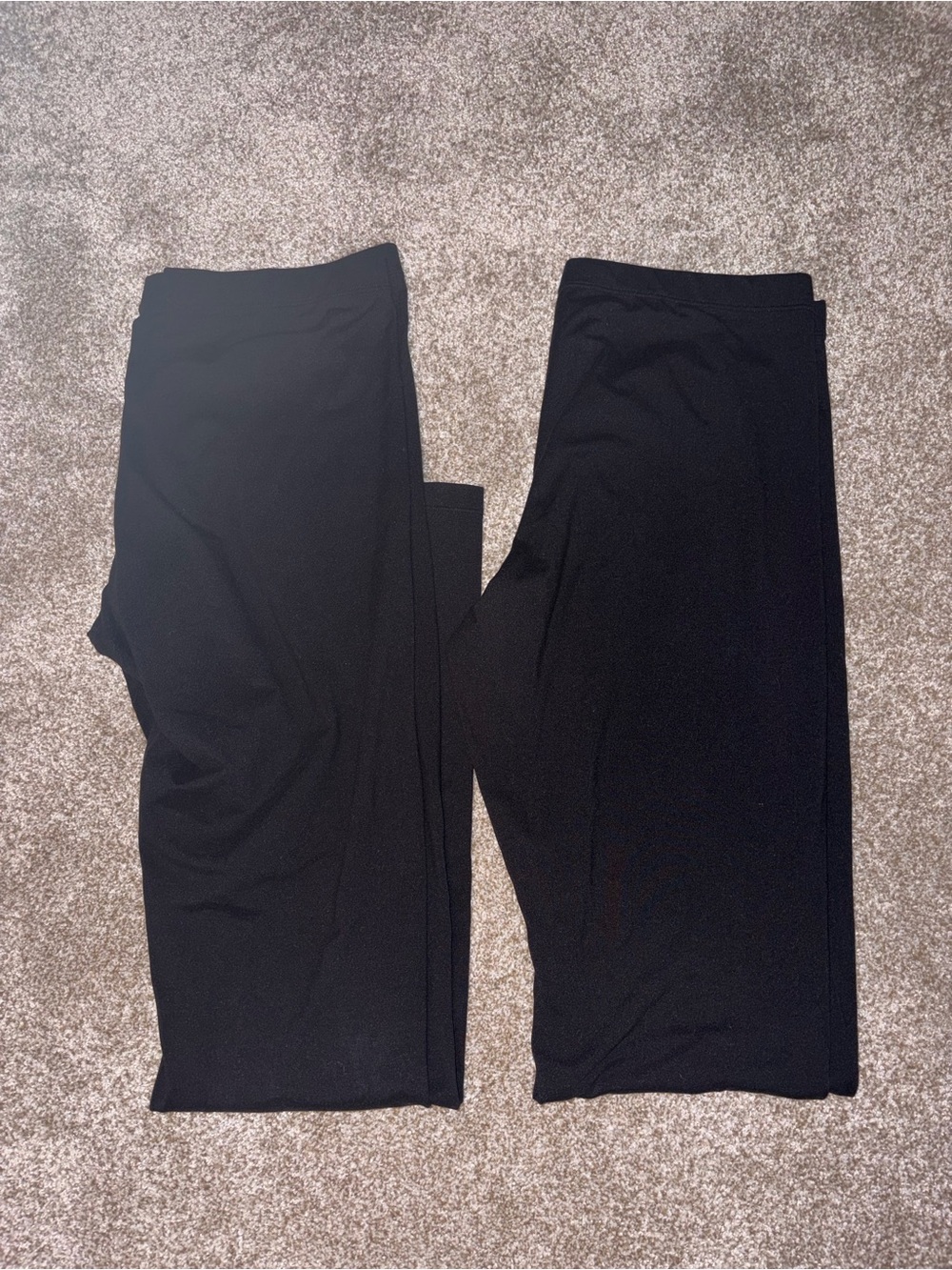 Felina Black Stretch Leggings Duo
